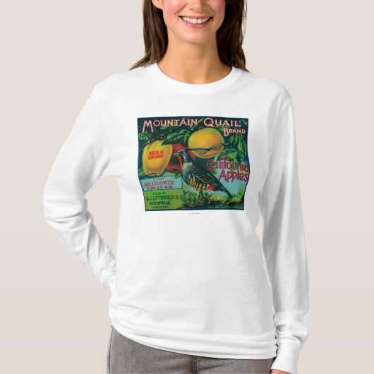 Apple-label gebergte t-shirt (Voorkant)