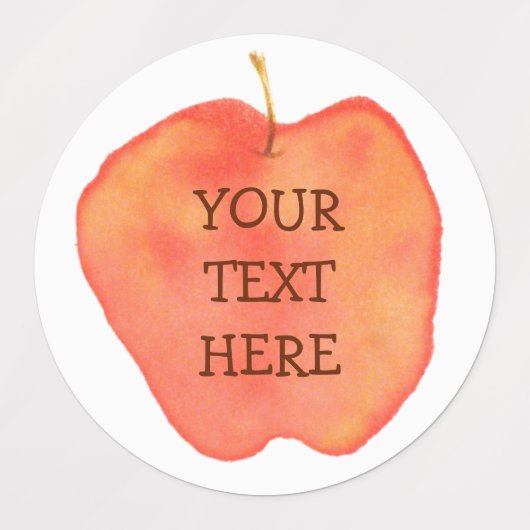 Apple Labels (Design 2)