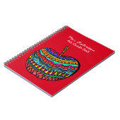 Apple-laptop voor de folk van leraar notitieboek (Linkerzijde)