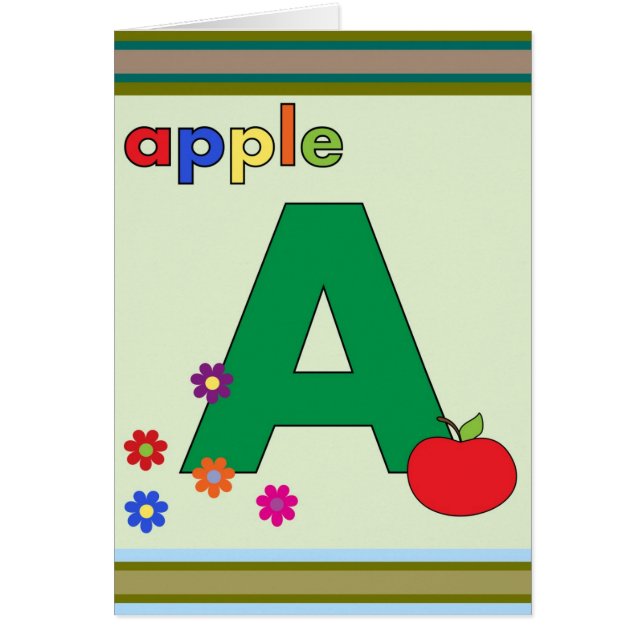 Apple Letter A (Voorkant)