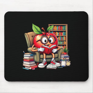 Apple Lezer Boeken Liefhebber Leraar 100 Dagen Ter Muismat