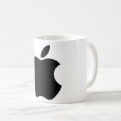 Apple logo design koffie mok set (Voorkant rechts)