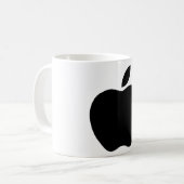 Apple logo design koffie mok set (Voorkant links)
