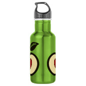 Apple Logo Food to Groei Waterfles (Achterkant)