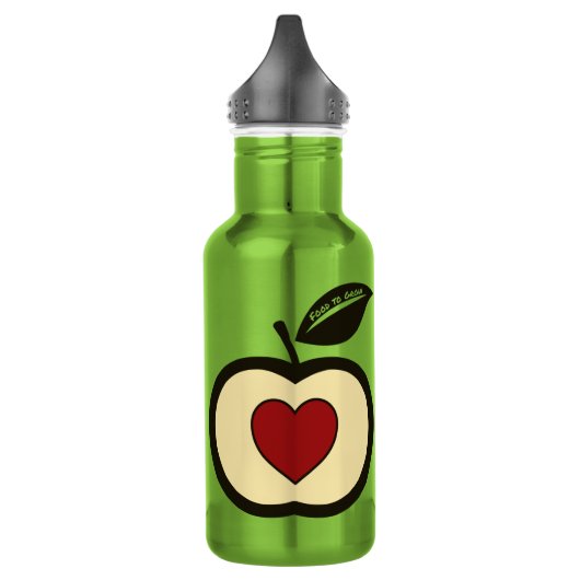 Apple Logo Food to Groei Waterfles (Links)