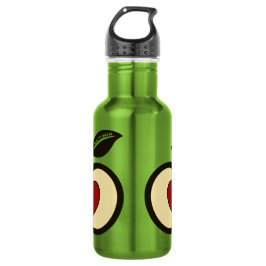 Apple Logo Food to Grow  Waterfles