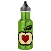 Apple Logo Food to Grow  Waterfles (Rechts)