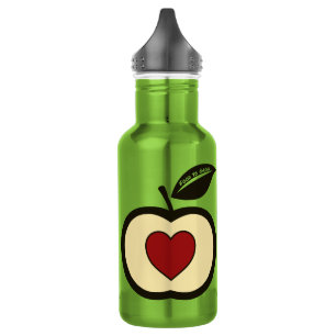 Apple Logo Food to Grow  Waterfles