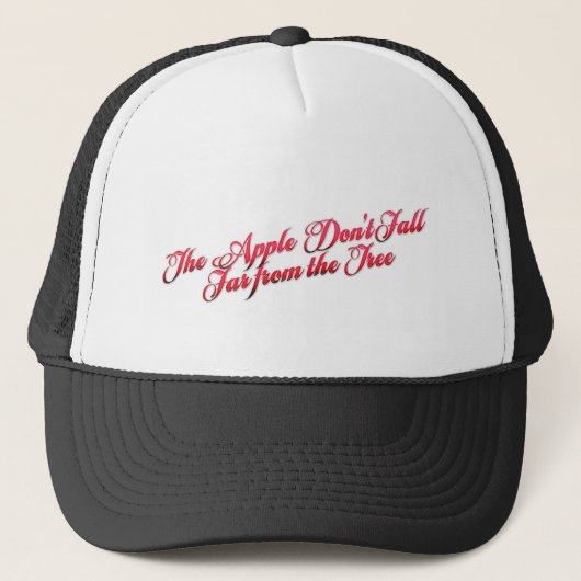 Apple Logo Trucker Pet (Voorkant)