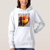 "Apple Love" Cute Photo. Bestel nu Hoodie (Voorkant)