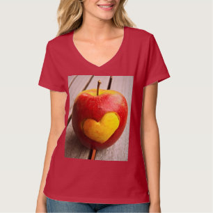 "Apple Love" Cute Photo. Bestel nu T-shirt