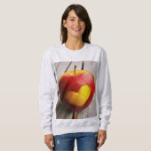 "Apple Love" Cute Photo. Bestel nu Trui (Voorkant volledig)