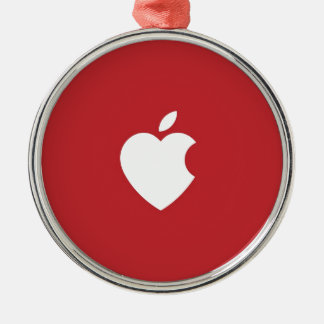 Apple Love Metalen Ornament