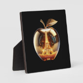 Apple Love Paris Fotoplaat (Voorkant)