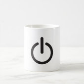 Apple mac Power button Koffiemok (Center)