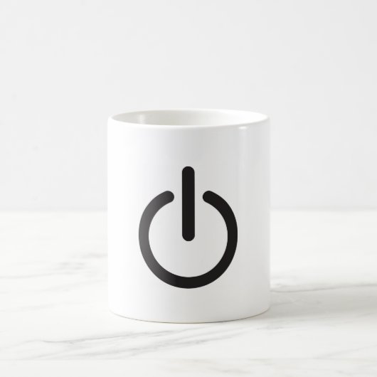 Apple mac Power button Koffiemok (Center)