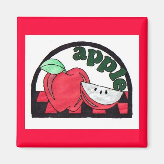 Apple magneet (Voorkant)