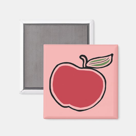 Apple Magneet (Voorkant / Achterkant)