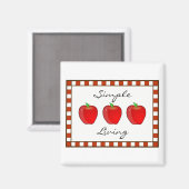 Apple Magnet (Voorkant / Achterkant)