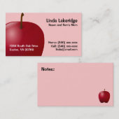 Apple mama contactkaart contactkaartje (Voorkant / Achterkant)