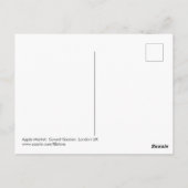 Apple Market, Covent Garden, Briefkaart Londen (Achterkant)