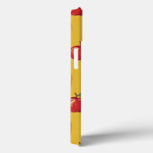 Apple met geel patroonontwerp iPhone 13 hoesjes (Achterkant / Rechts)