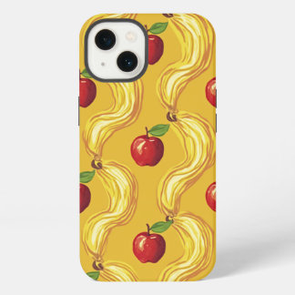 Apple met geel patroonontwerp iPhone 13 hoesjes Hoesje
