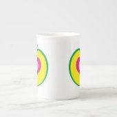 Apple met Love Heart Mok (Voorkant)