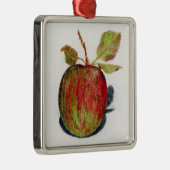 Apple Metalen Ornament (Rechts)