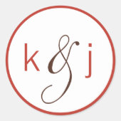 Apple Monogram Stickers (Voorkant)