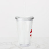 Apple Monogram Tumbler Acryl Drinkbeker (Rechts)