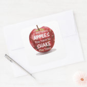 Apple Motivatie Quote Sticker (Envelop)
