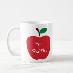 Apple Mrs Teacher  Koffiemok