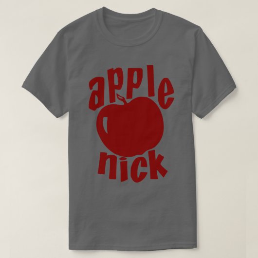 Apple Nick  Soda Bottle Pet T-shirt (Design voorkant)