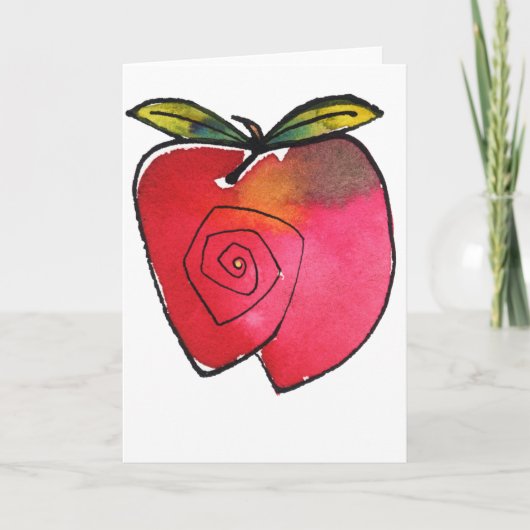 Apple Notecard Kaart (Voorkant)