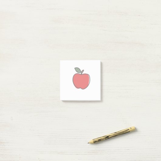 Apple-notitieblok Post-it® Notes (Op bureau)