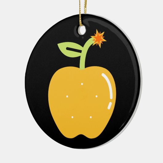 Apple of Discord Ceramic Ornament (Links)