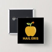 Apple of Discord Hail Eris Button (Voorkant /achterkant)