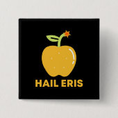 Apple of Discord Hail Eris Button (Voorkant)