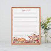 Apple of God's Eye  Recipe Stationery (Staand voorkant)