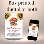 Apple of Her Eyes Farmer Market Herfst Vrijgezelle Kaart