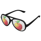 Apple of My Eye Aviator Zonnebril (Gekanteld)
