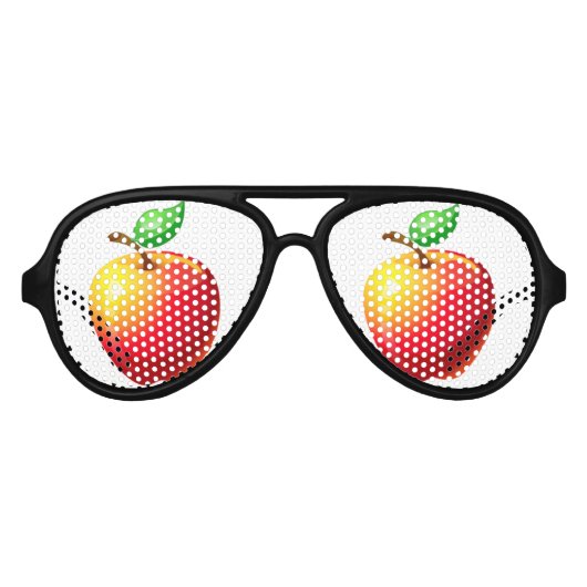 Apple of My Eye Aviator Zonnebril (Voorkant)