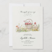 Apple of My Eye Baby shower Uitnodiging Apple of O