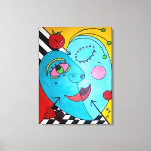 Apple of My Eye Canvas Afdruk