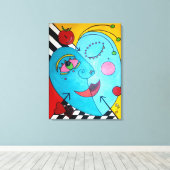 Apple of My Eye Canvas Afdruk (Insitu (Houten vloer))