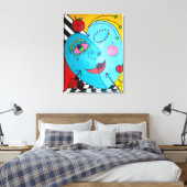 Apple of My Eye Canvas Afdruk (Insitu (Slaapkamer))