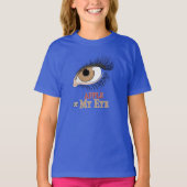 Apple of My Eye Eyelashes Art T-Shirt (Voorkant)