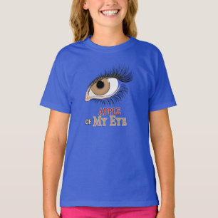 Apple of My Eye Eyelashes Art T-Shirt