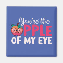 Apple of My Eye Funny Cute Kinder Valentijnsdag
